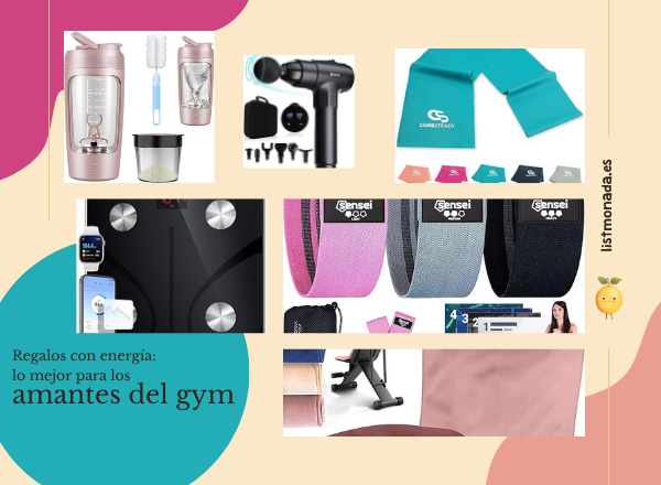 Regalos con energía: lo mejor para los amantes del gym